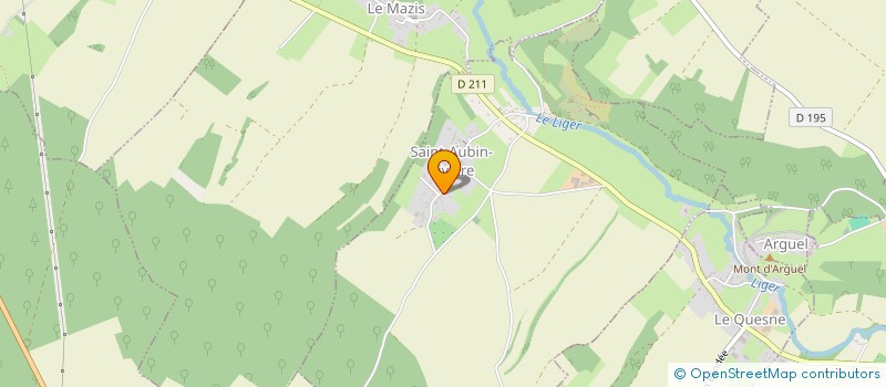 localisation de l'entreprise A L'EAU LEGAY  SAINT-AUBIN-RIVIERE