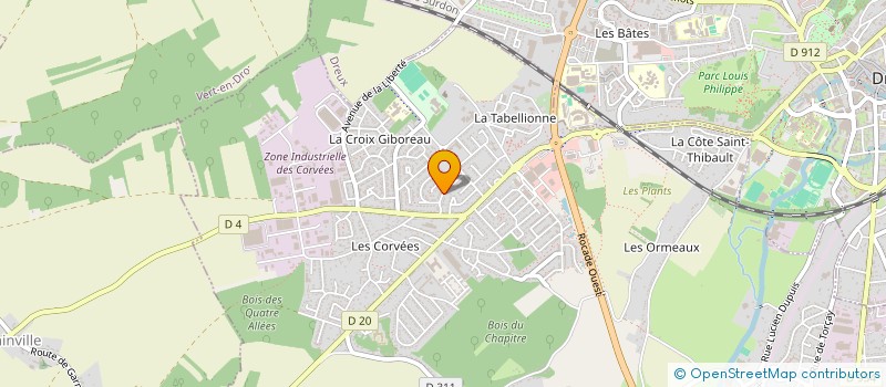 localisation de l'entreprise A L'EAU LEO à VERNOUILLET