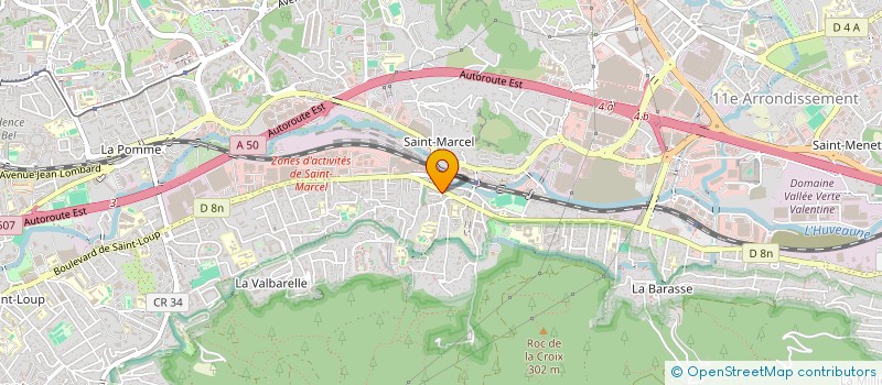 localisation de l'entreprise A L'EAU PROPRE  MARSEILLE