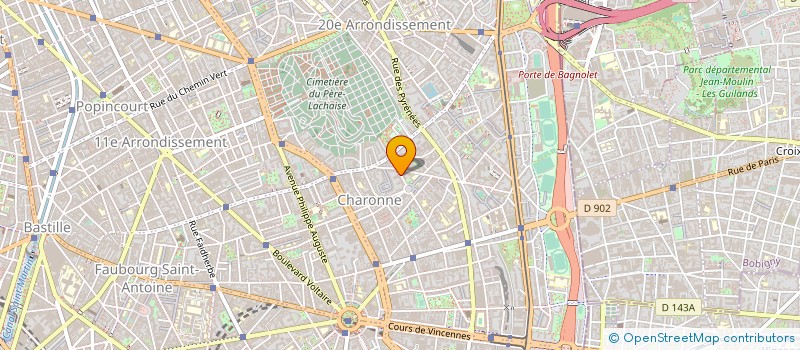localisation de l'entreprise A L EAU TOUT BAIGNE à PARIS