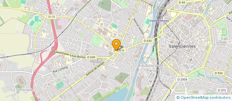 localisation de l'entreprise A L'ECHAPPEE BELLE DU PAYS DE MORMAL  VALENCIENNES