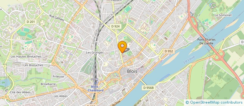 localisation de l'entreprise A L'ECOLE DE LA RELATION/SCHOOL FOR RELATION  BLOIS