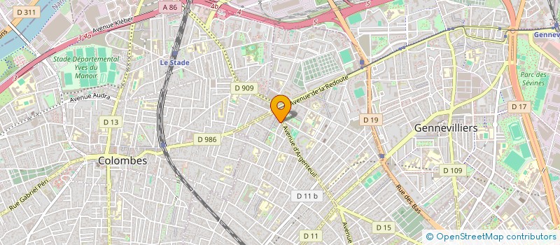 localisation de l'entreprise A L'ECOLE DE SHUANG à BOIS-COLOMBES