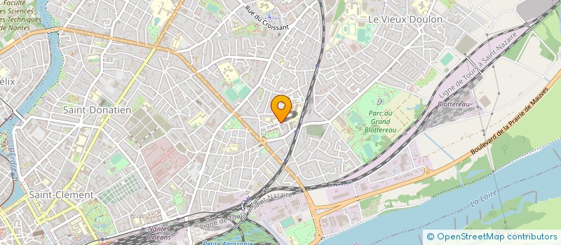 localisation de l'entreprise A L'ECOLE DE YESHOUA à NANTES