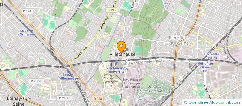 localisation de l'entreprise A L'ECOLE DES ABEILLES DE LA BUTTE PINSON à VILLETANEUSE