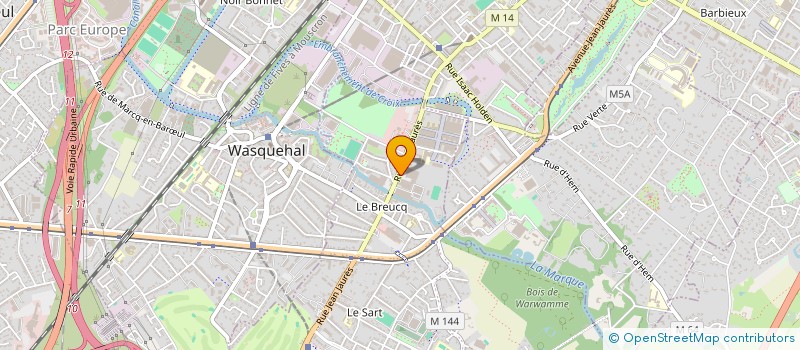 localisation de l'entreprise A L'ECOUTE  BOBIGNY