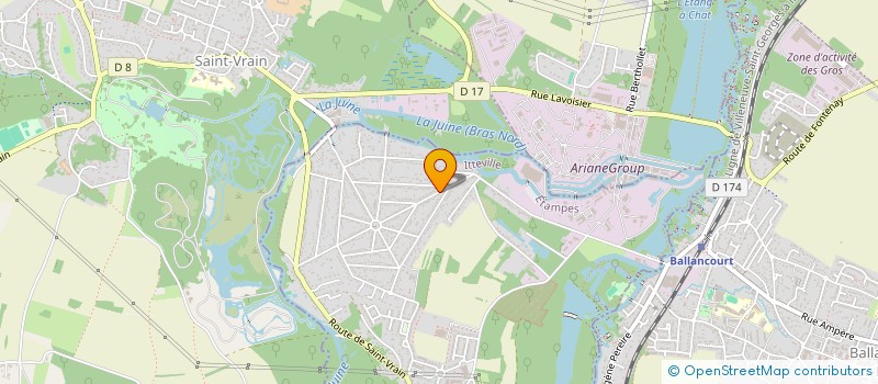 localisation de l'entreprise A L'ECOUTE DE SOI  ITTEVILLE