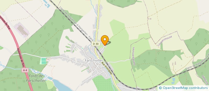 localisation de l'entreprise A L'ECOUTE DU CHEVEU  FARSCHVILLER