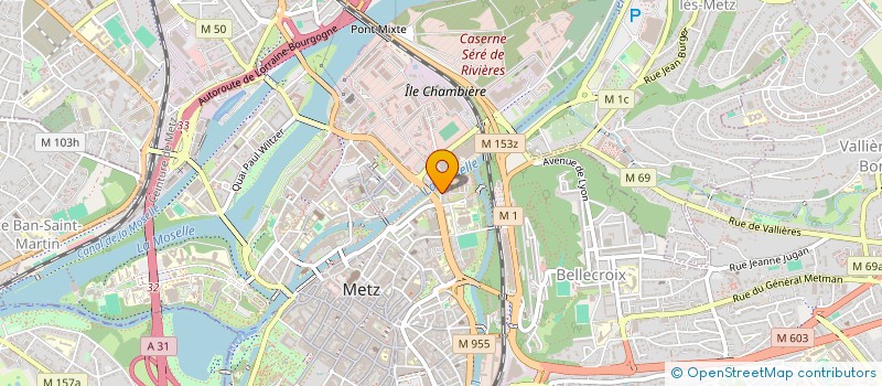 localisation de l'entreprise A L'ELEGANCE DU CHIEN  METZ