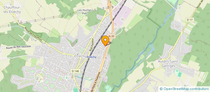 localisation de l'entreprise A L'ENCRE DE NOS PLUMES. à ETRECHY
