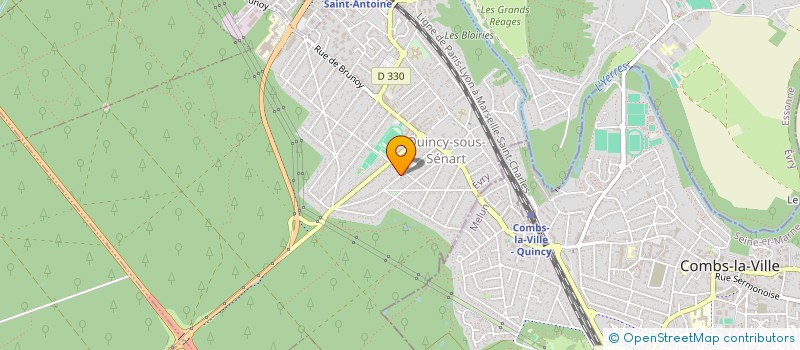 localisation de l'entreprise A L'ENCRE DE TES MOTS à QUINCY-SOUS-SENART