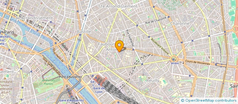 localisation de l'entreprise A L'ENCRIER VOYAGEUR  PARIS