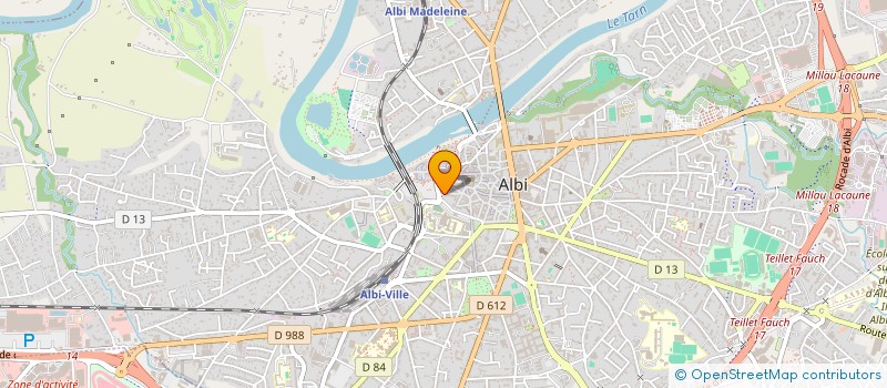 localisation de l'entreprise A L'ENSEIGNE DU POT CASSE à ALBI