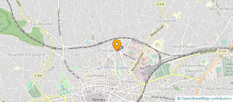 localisation de l'entreprise A L'EPI D'OR  NIMES