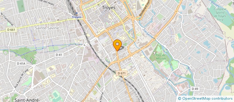 localisation de l'entreprise A L'EPI DE LYLY à TROYES