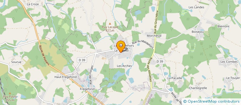 localisation de l'entreprise A L ESSENCE MEME à CHAPTELAT