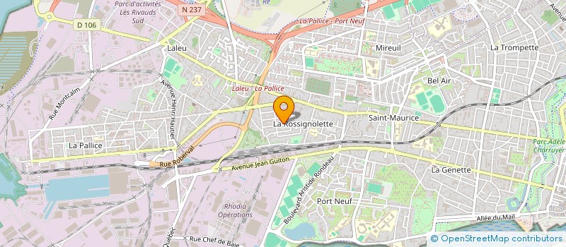 localisation de l'entreprise A L'ESSENTIEL  LA ROCHELLE