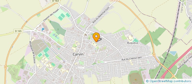 localisation de l'entreprise A L'ESSENTIEL  CARVIN