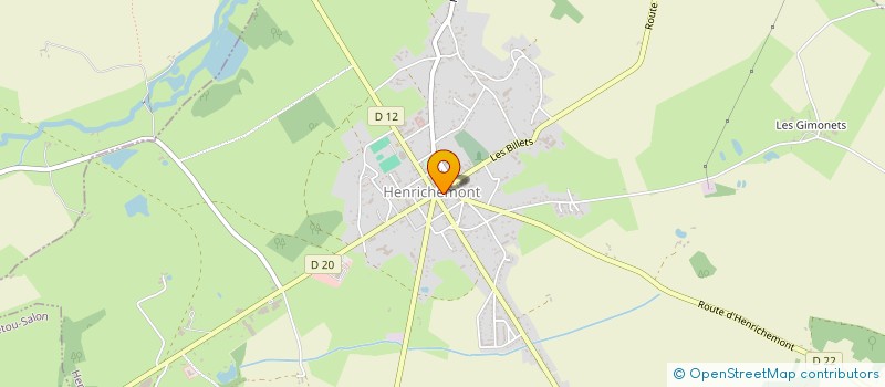 localisation de l'entreprise A L'EST  HENRICHEMONT