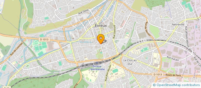 localisation de l'entreprise A L'EURE DE LA BEAUTE à EVREUX