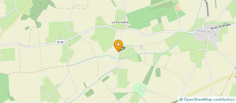 localisation de l'entreprise A L'EURE DU CHEVAL  MESNIL-EN-OUCHE