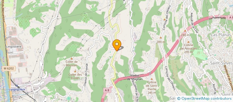 localisation de l'entreprise A.L EVENTS  NICE