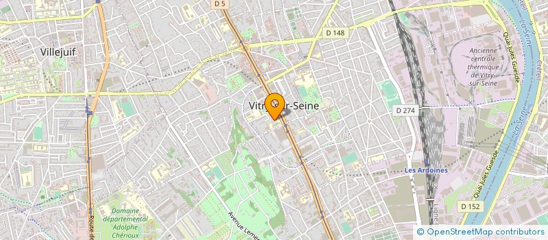 localisation de l'entreprise A.L EXPORT à VITRY-SUR-SEINE