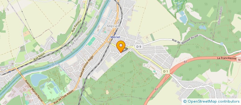 localisation de l'entreprise A.L GESTION  MERIEL