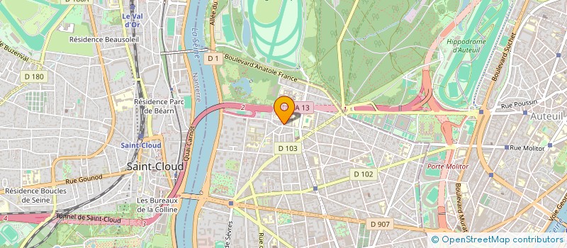 localisation de l'entreprise A L'HEURE D'ETE à BOULOGNE-BILLANCOURT