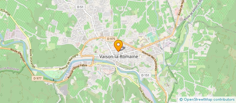 localisation de l'entreprise A L'HEURE DE PROVENCE à VAISON-LA-ROMAINE