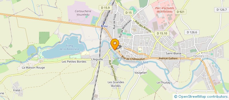 localisation de l'entreprise A L'HEURE DU BOIS à YEVRES