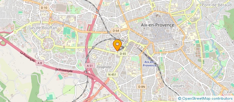 localisation de l'entreprise A L'HUILE DU SOLEIL à AIX-EN-PROVENCE