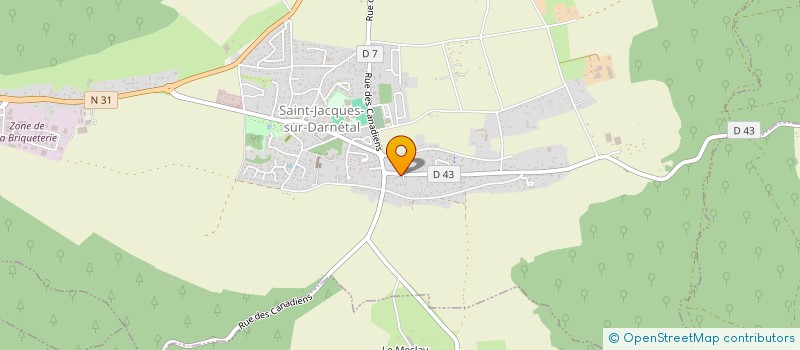 localisation de l'entreprise A.L.I.S.E à SAINT-JACQUES-SUR-DARNETAL