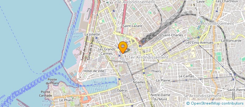 localisation de l'entreprise A L'ILE D'OR à MARSEILLE