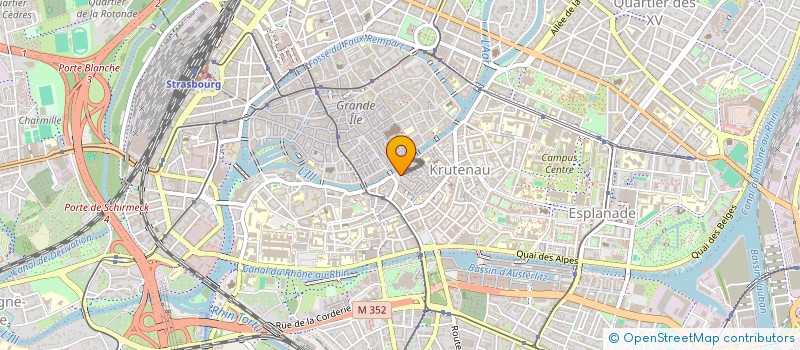 localisation de l'entreprise A L'ILL APART à STRASBOURG
