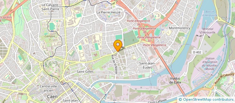 localisation de l'entreprise A.L. IMMOBILIER à CAEN