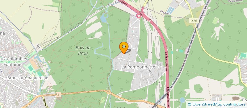 localisation de l'entreprise A&L IMMOBILIER à POMPONNE