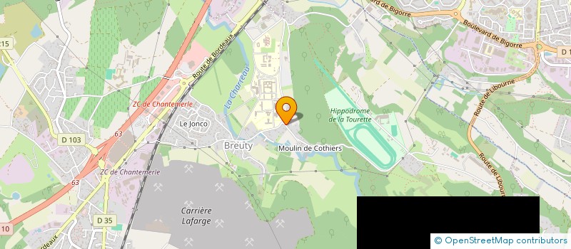 localisation de l'entreprise A.L IMMOBILIER LA COURONNE  LA COURONNE