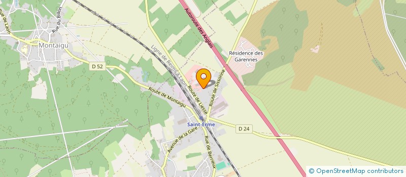 localisation de l'entreprise A L'INSTANT CANIN à SAINT-ERME-OUTRE-ET-RAMECOURT