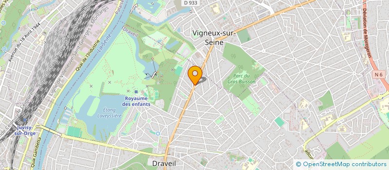 localisation de l'entreprise A L INSTANT RELAX à DRAVEIL