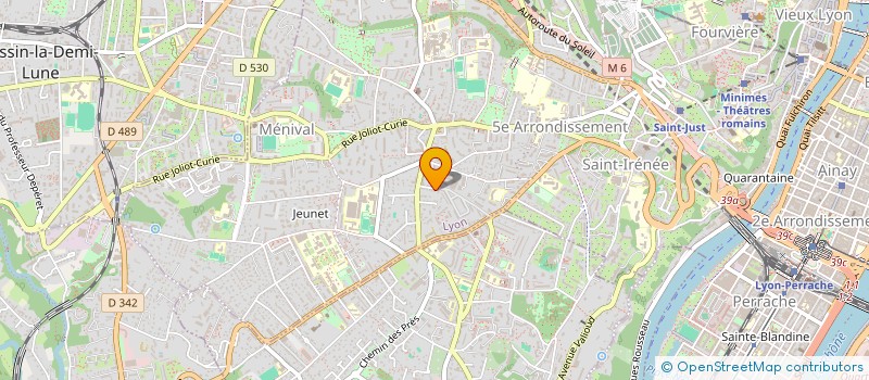 localisation de l'entreprise A.L INVEST  LYON