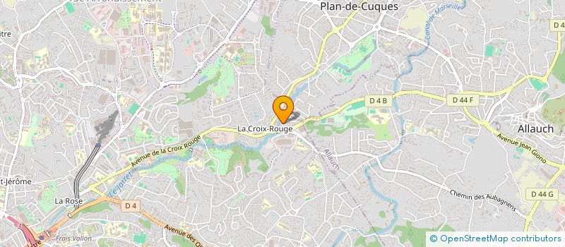 localisation de l'entreprise A.L INVEST à MARSEILLE