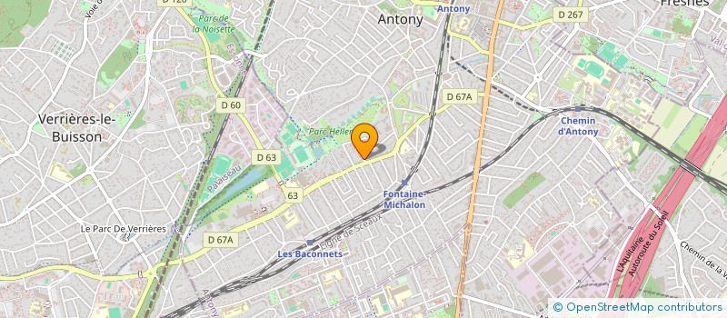 localisation de l'entreprise A.L IT SOLUTIONS CONSEILS ET SUPPORTS à ANTONY