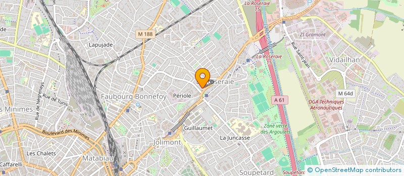 localisation de l'entreprise A L'ITALIENNE  TOULOUSE
