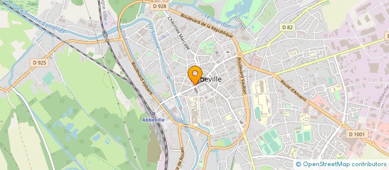 localisation de l'entreprise A L'ITALIENNE à ABBEVILLE