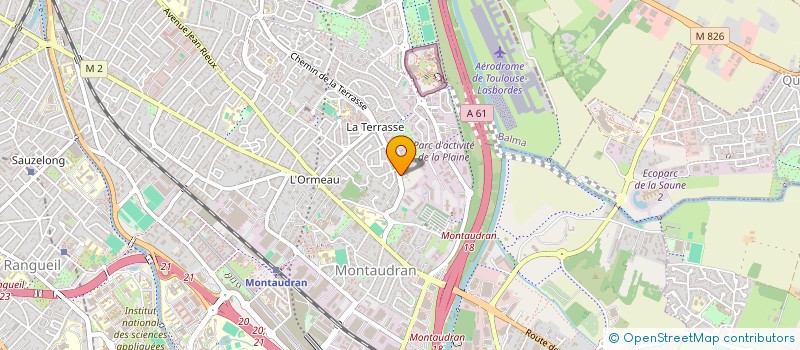 localisation de l'entreprise A L'ITALIENNE  TOULOUSE