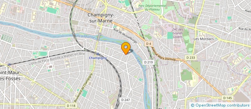 localisation de l'entreprise A L K à SAINT-MAUR-DES-FOSSES