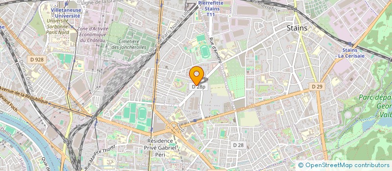 localisation de l'entreprise A.L.K à PIERREFITTE-SUR-SEINE