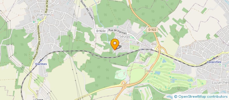 localisation de l'entreprise A.L.L.G.L  SEUGY