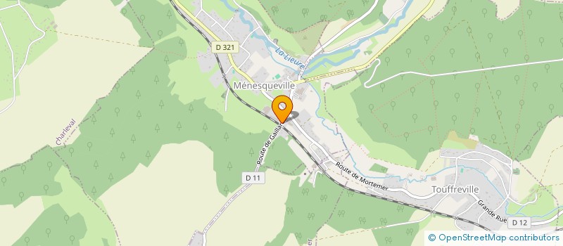 localisation de l'entreprise A.L.L. RENOVATION  MENESQUEVILLE